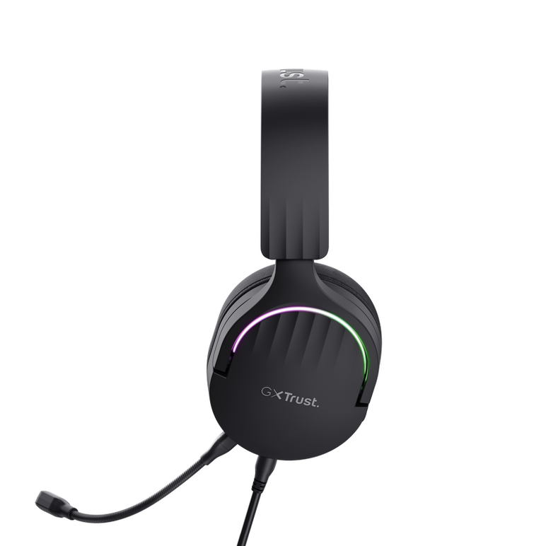 Casti gaming trustgxt 490p fayzo cu fir, interfata usb 2.0, frecventa de raspuns 20 hz - 20.000 hz, sensivitate 100 db, negru,  Casti audio | electropc.ro