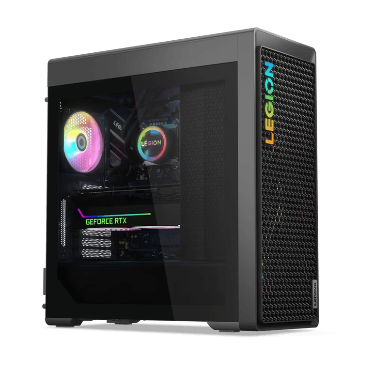 Desktop gaming lenovo legion t7 34irz8 , intel core i7-14700kf, 20c (8p + 12e) / 28t, max turbo up to 5.6ghz, p-core 3.4 / 5.5ghz, e-core 2.5 / 4.3ghz, 33mb, video nvidia geforce rtx 4070 ti 12gb gddr6x, ram 2x 16gb udimm ddr5-5600, four ddr5 udimm slots,,  Desktop PC | electropc.ro
