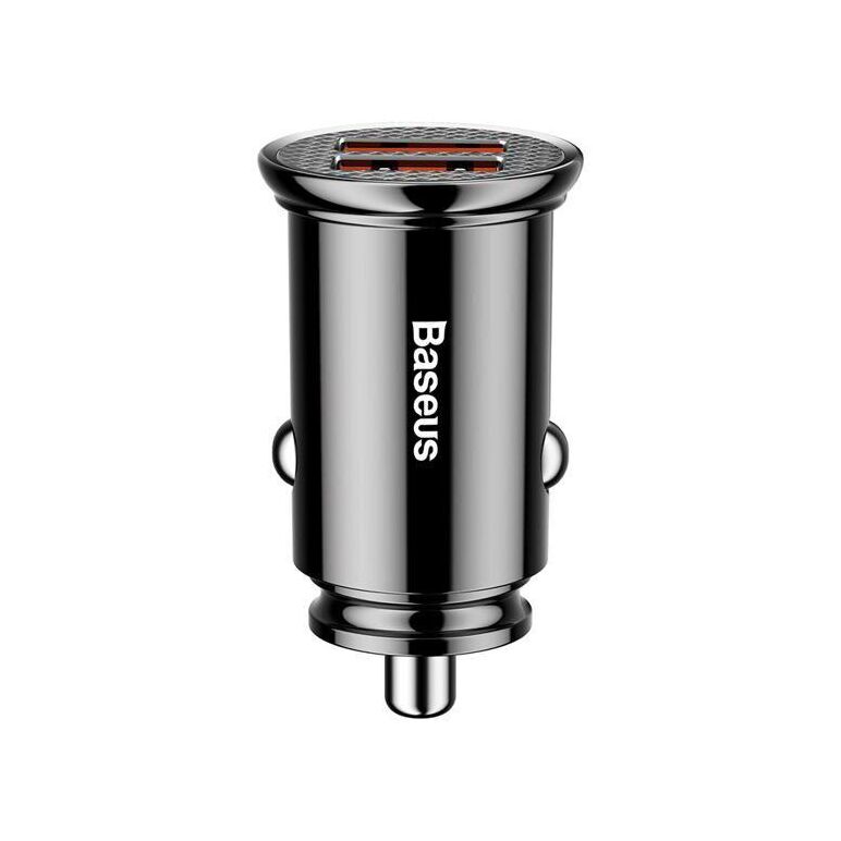 Incarcator baseus circular qc 30w, negru,  Incarcatoare telefoane | electropc.ro
