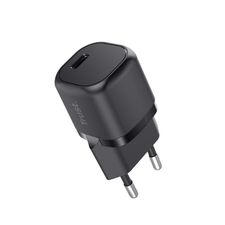 Incarcator trust maxo usb-c 20w, negru,  Incarcatoare telefoane | electropc.ro