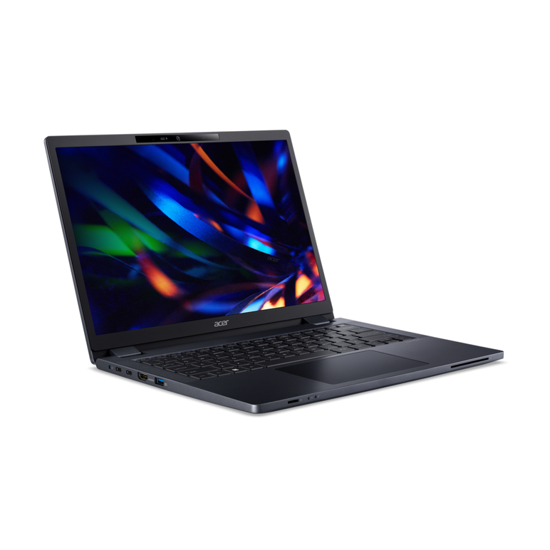 Laptop acer travelmate p4tmp414-53, 14.0" display with ips (in-plane switching) technology, wuxga 1920 x 1200, high-brightness (400nits) acer comfyview™ led-backlit tft lcd 16:10 aspect ratio, color gamut srgb 100% wide viewing angle up to 170 degrees, in,  Laptopuri | electropc.ro
