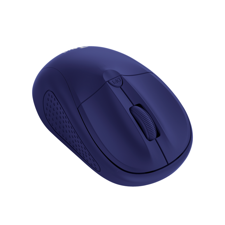 Mouse trust wireless optic, rezolutie 1600 dpi, albastru,  Mouse | electropc.ro