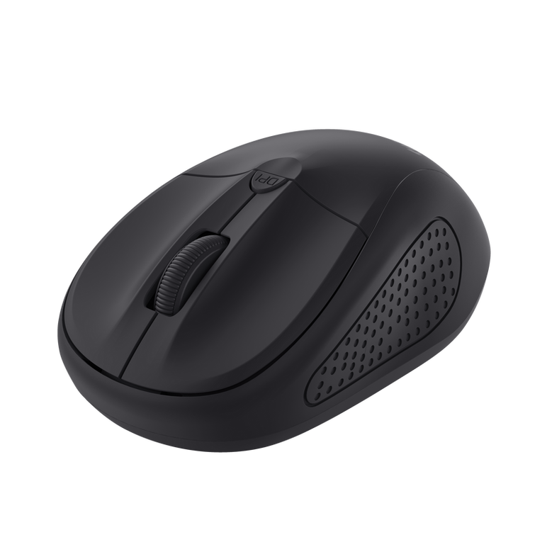 Mouse trust wireless optic, rezolutie 1600 dpi, negru,  Mouse | electropc.ro