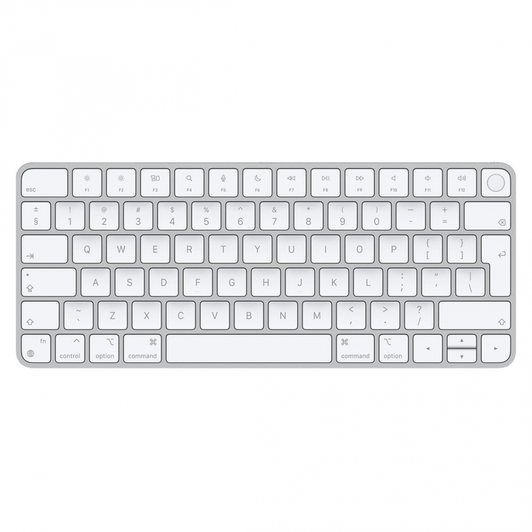 Tastatura apple magic keyboard (2021) with touch id, international english (2021), wireless, silver,  Tastaturi | electropc.ro