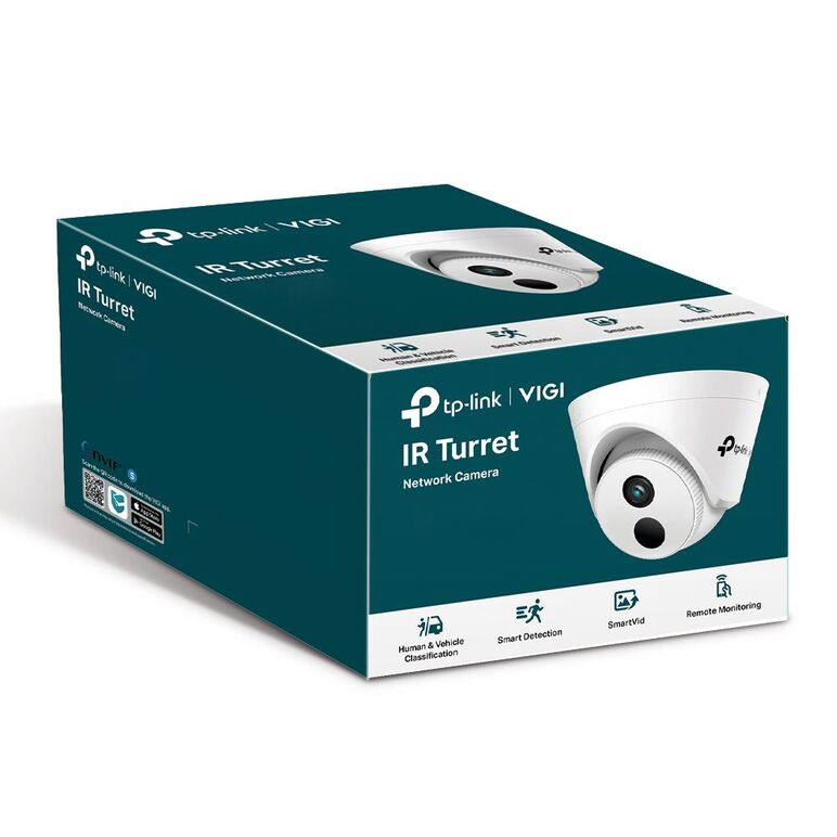 "tp-link camera ir de supraveghere turret pentru interior vigivigi c440i(4mm), senzor imagine: cmos 1/3"", lentila 4mm, f.2.2,weatherproof: n/a, infrarosu: 30m, detectare: 80m, observare: 33m, recunoastere: 16m, identificare: 6m, unghi vizualizare:horizon,  Camere supraveghere IP | electropc.ro