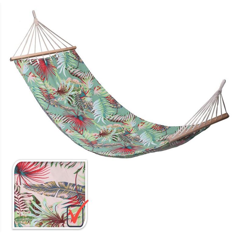 Hamac print floral rosu 200x80cm,  Hamace | electropc.ro