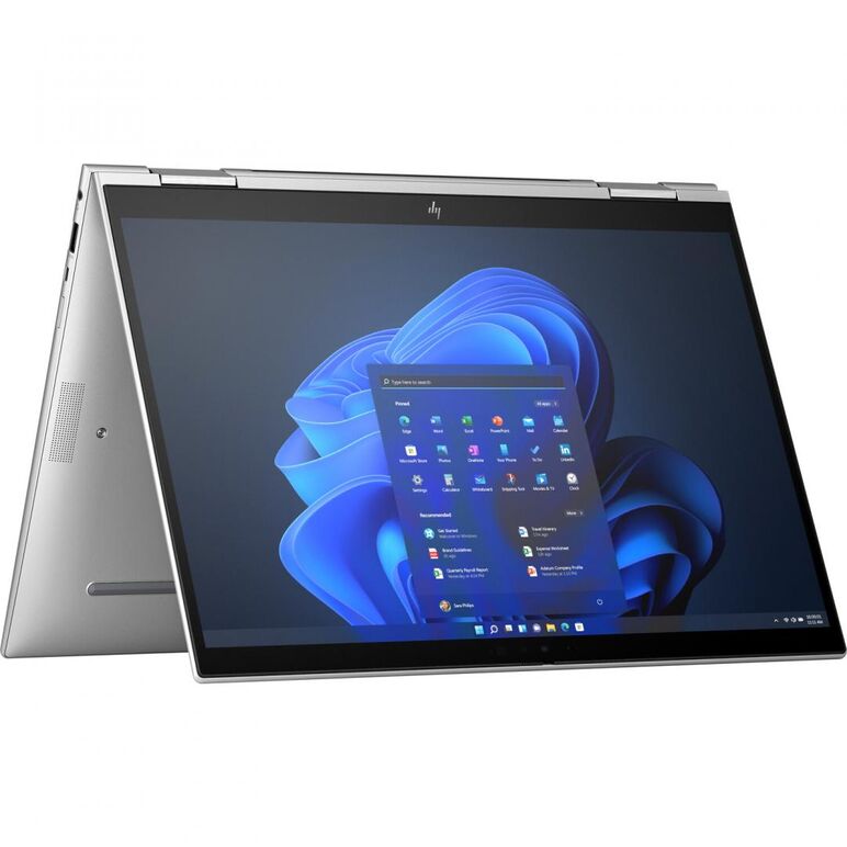 Laptop hp elitebook x360 1040 g10 cu procesor intel core i7-1355u 10-core (1.7ghz, up to 5.0ghz, 12mb), 14.0 inch wuxga touch, intel iris xe graphics, 32gb lpddr5, ssd, 1tb pcie 4x4 2280 nvme, windows 11 pro 64bit, silver, 1yw,  Laptopuri | electropc.ro