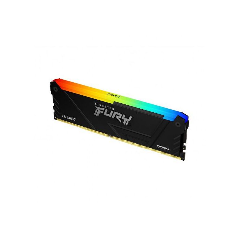 Memorie kingston 8gb 3600mt/s ddr4 cl17 dimm fury beast rgb,,  Memorii RAM Desktop | electropc.ro