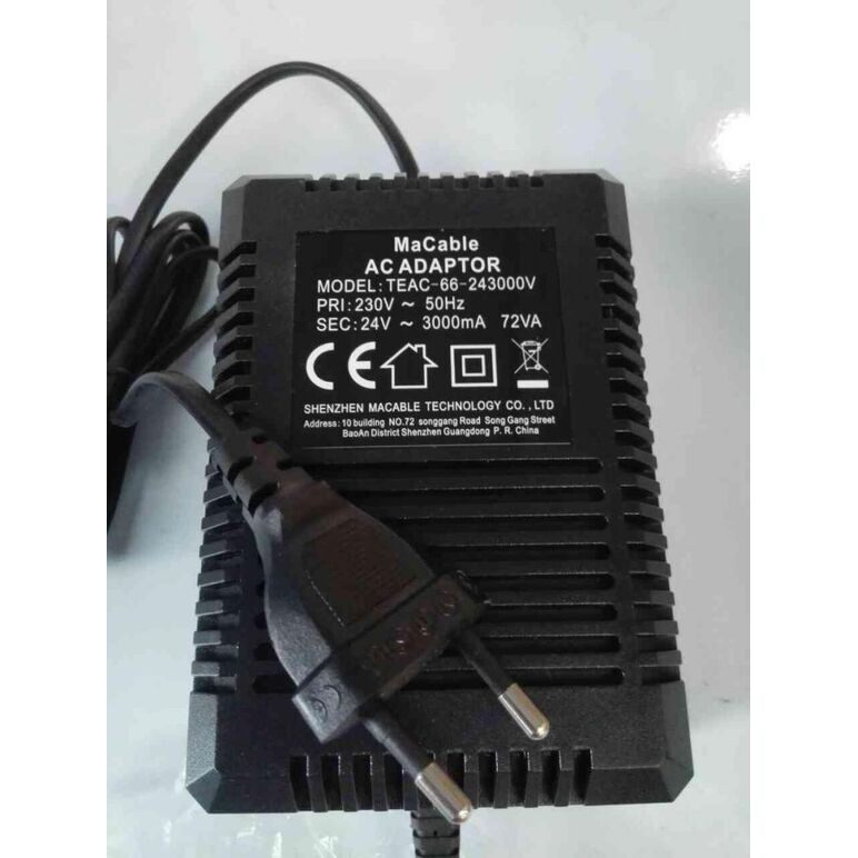Sursa alimentare 24v/3a pentru camere speed dome milesight; 1.4m 130*92* 68mm,  Accesorii | electropc.ro