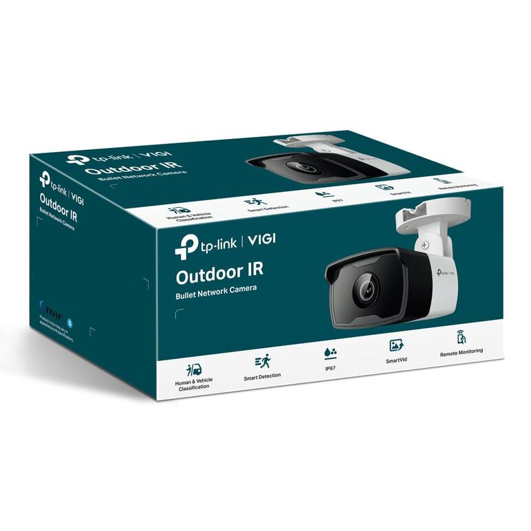Tp-link camera smart ir de supraveghere bullet pentru exterior vigi c330i(2.8mm), senzor imagine: cmos 1/2.8", lentila 2.8mm, f2.2, weatherproof: ip67, infrarosu: 30m, unghi vizualizare: horizontal fov: 97.8°, vertical fov: 52.9°, diagonal fov: 117.9°, de,  Camere supraveghere IP | electropc.ro