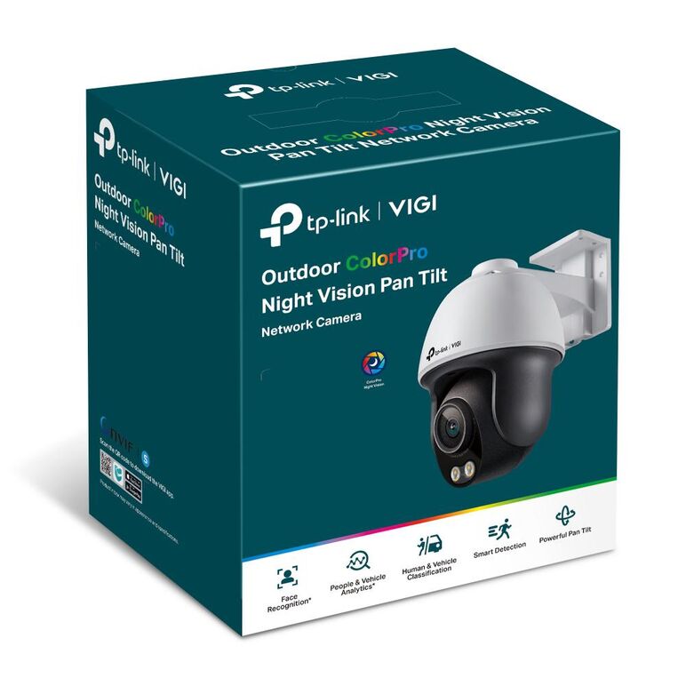 "tp-link camera ir de supraveghere pan/tilt  pentru exterior vigivigi c540s(4mm), senzor imagine: cmos 1/1.79"", lentila 4mm, f.1.0,weatherproof: ip66, infrarosu: 30m, detectare: 63m, observare: 26m, recunoastere: 13m, identificare: 6m, unghi vizualizare:,  Camere supraveghere IP | electropc.ro