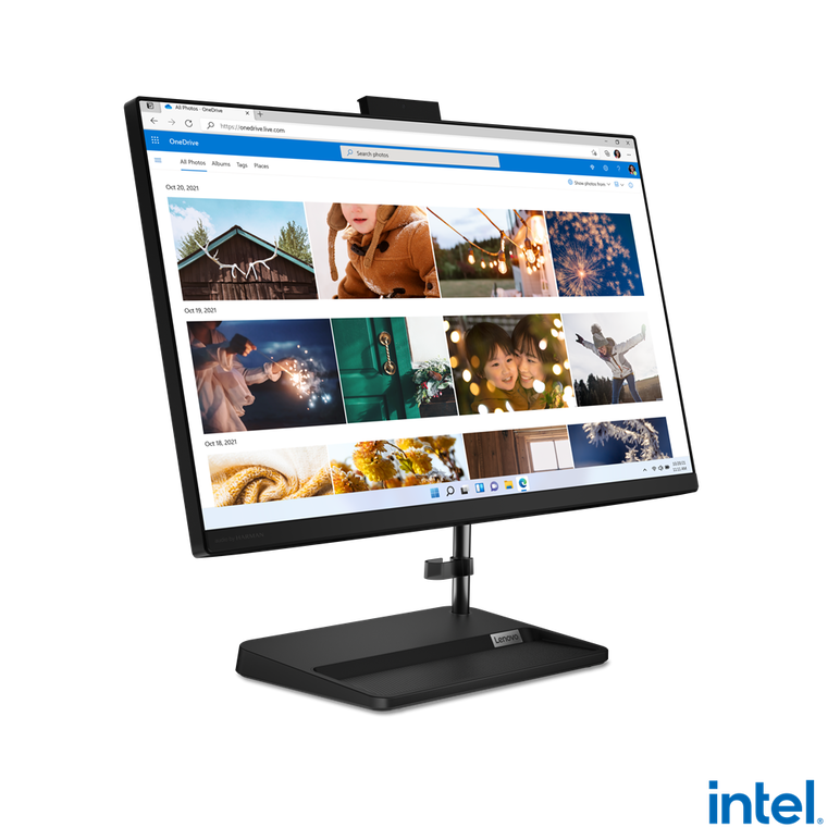 All-in-one lenovo ideacentre aio 3 24iap7 23.8" fhd (1920x1080) ips 250nits anti-glare, intel core i5-12450h, 8c (4p + 4e) / 12t, p-core 2.0 / 4.4ghz, e-core 1.5 / 3.3ghz, 12mb, video integrated intel uhd graphics, ram 2x 8gb so-dimm ddr4-3200, two ddr4 s,  All in one PC | electropc.ro
