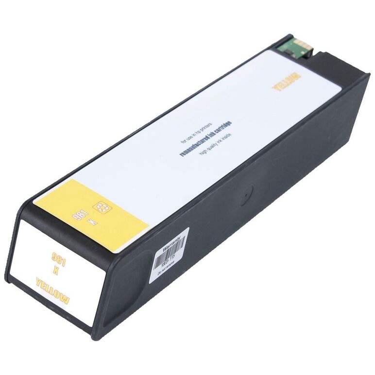 Cartus cerneala hp yellow 981x, l0r12a, capacitate:10,000 pagini, compatibil cu: e58650z, 556dn, 556xh, hp flow m586z, hp m586dn, hp m586f.,  Cartuse cerneala | electropc.ro