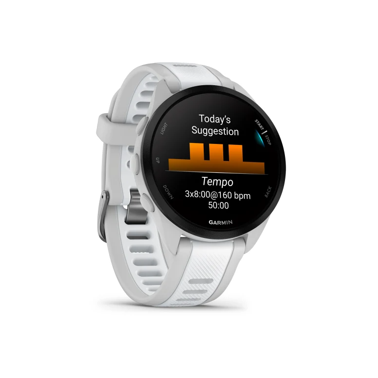 Ceas garmin forerunner 165, grey/white,  SmartWatch-uri | electropc.ro