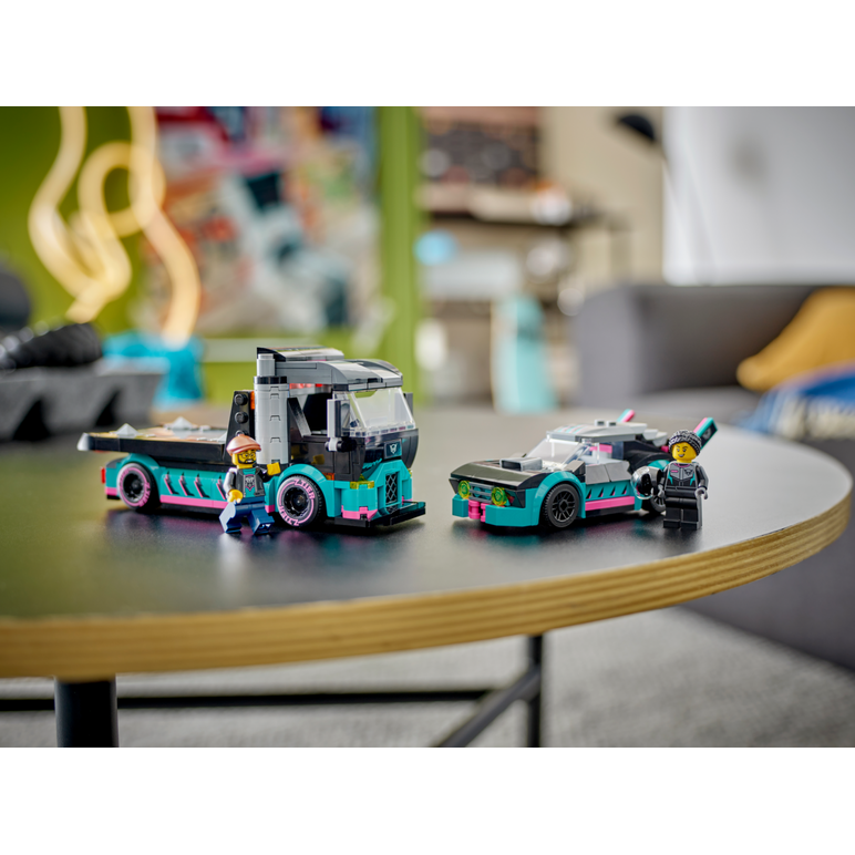 Masina curse&camion transp.lego 60406,  Seturi de constructie | electropc.ro