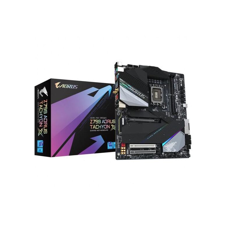 Placa de baza gigabyte z790 aorus tachyon x lga1700 2x ddr5, 1x hdmi, 3x pcie x16, 4x m.2, 4x sata 6gb/s, e-atx,  Placi de baza | electropc.ro