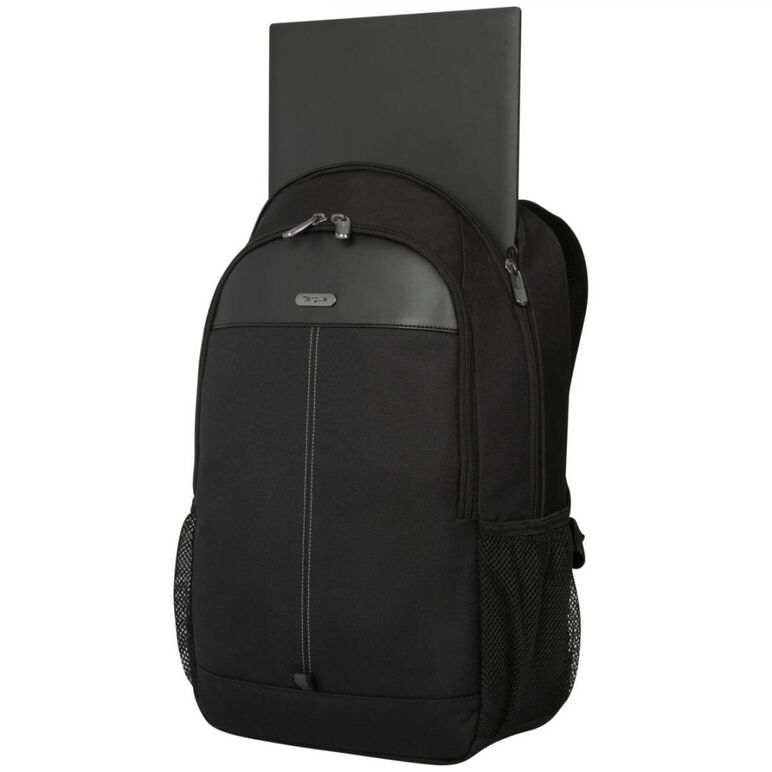 Rucsac laptop targus 16" modern classic, capacitate 19 litri, dimensiuni 45 x 33.5 x 10.5 cm, maeterial polyester, negru,  Genti laptop | electropc.ro