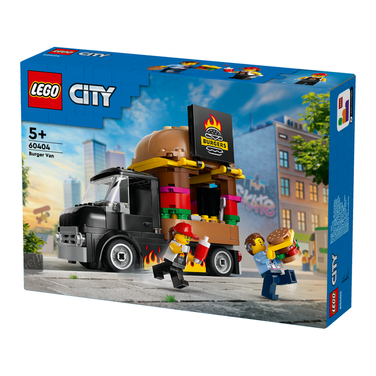 Toneta cu burgeri, lego 60404,  Seturi de constructie | electropc.ro