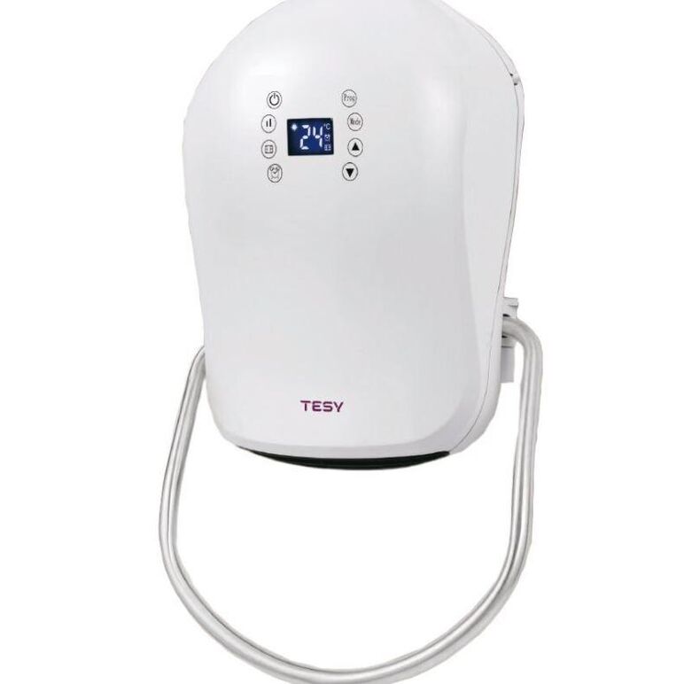 Aeroterma de baie tesy hl 243 vb w, 2000 w, suport prosop, display lcd, touch control,  Aeroterme & radiatoare | electropc.ro