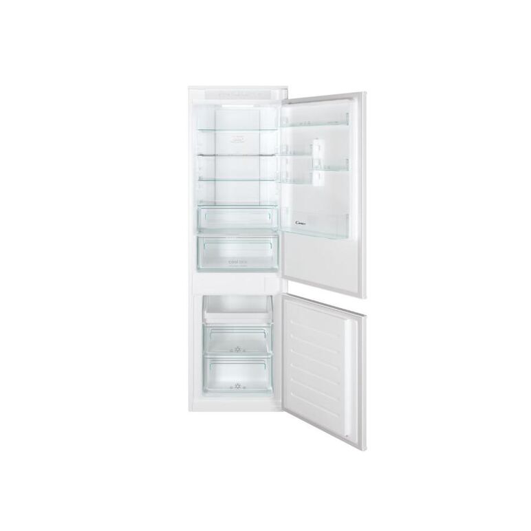 Combina incorporabila candy cbt5518ew combi, fresco, 177 cm, e, total no frost circle +, wi-fi, open door alarm, wine rack chromed, reversible door, super cool/super freeze - romania,  Combine frigorifice | electropc.ro