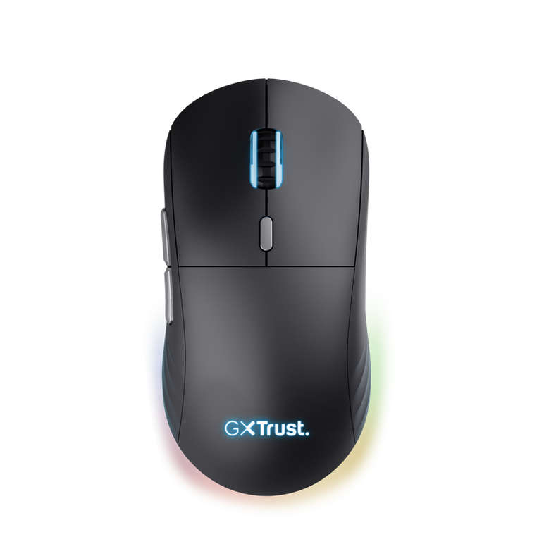 Mouse trust gxt980 redex wireless, usb 2.0, rezolutie maxima 10000 dpi, 6 butoane, iluminare full rgb , negru,  Mouse | electropc.ro