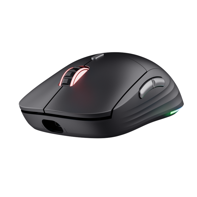 Mouse trust gxt980 redex wireless, usb 2.0, rezolutie maxima 10000 dpi, 6 butoane, iluminare full rgb , negru,  Mouse | electropc.ro