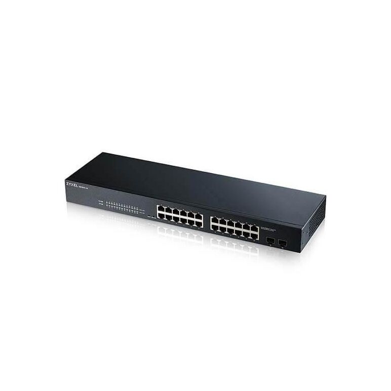Switch zyxel gs1900-24ep-eu0101f 24 porturi black,  Switch-uri | electropc.ro