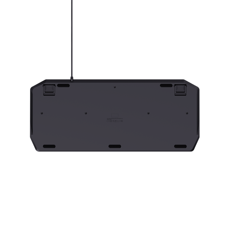 Tastatura trust cu fir gxt836 evocs, numar butoane 114, interfata usb 2.0, conector usb-a, iluminare rgb rainbow, negru,  Tastaturi | electropc.ro