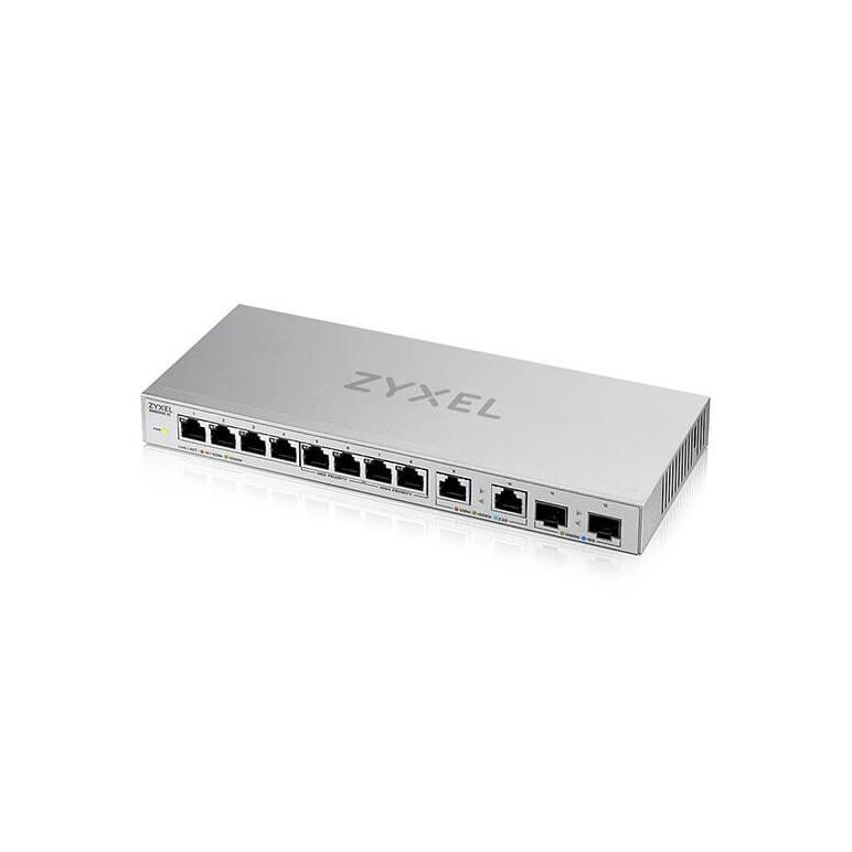 Xgs1010-12-zz0101f - ethernet switch, rj45 ports 10, fibre ports 2sfp+, 10gbps, unmanaged, zyxel,  Switch-uri | electropc.ro