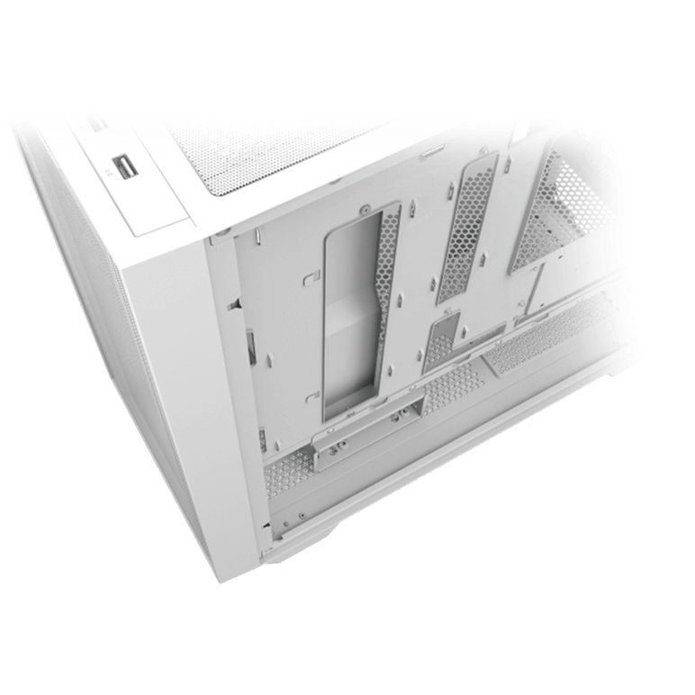 Carcasa asus a21 plus mid tower argb alb,  Carcase | electropc.ro