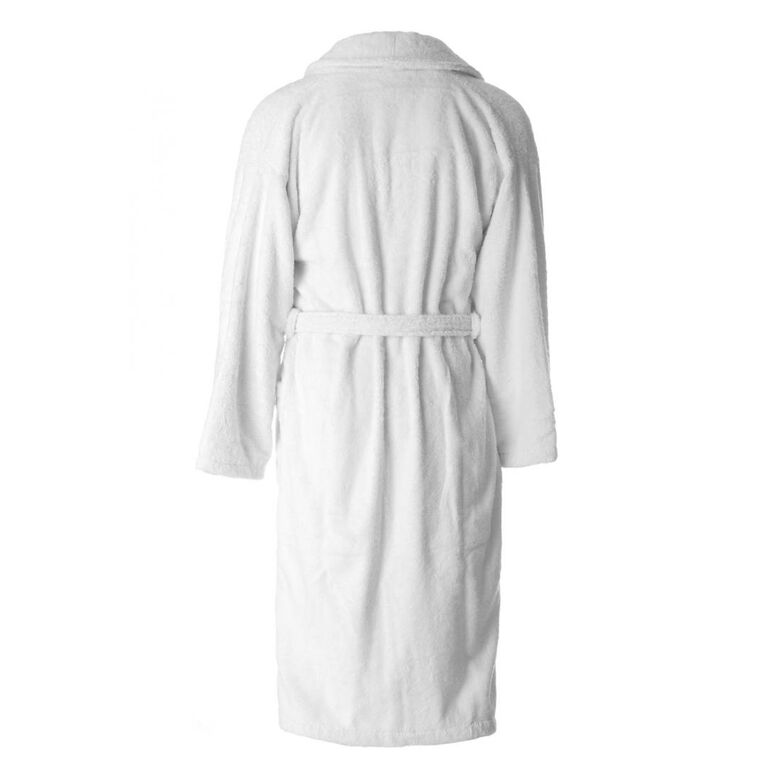 Halat de baie barbati bbc organic - alb square nature,  Halate de Baie | electropc.ro