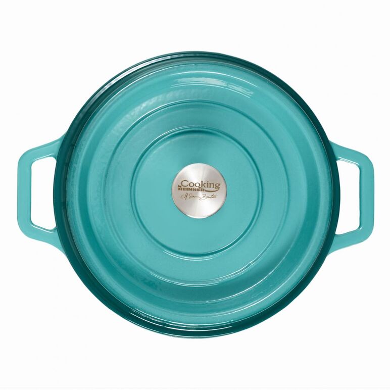 Semioala fonta emailata 24x13 cm, 4.4l, taste of home by chef sorin bontea, cooking  by heinner ,  Tavi copt | electropc.ro