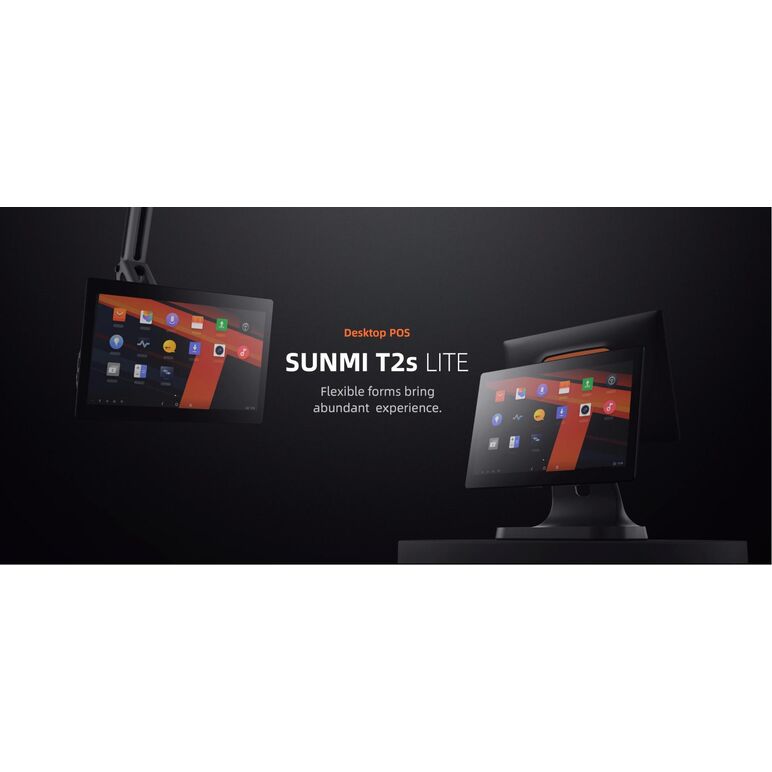 Sunmi desktop pos system l1572 t2s lite en (15.6" + 10.1", 4gb + 64gb, wifi, eu adapter),  Terminale POS Dekstop | electropc.ro