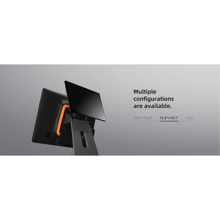 Sunmi desktop pos system l1572 t2s lite en (15.6" + 10.1", 4gb + 64gb, wifi, eu adapter),  Terminale POS Dekstop | electropc.ro