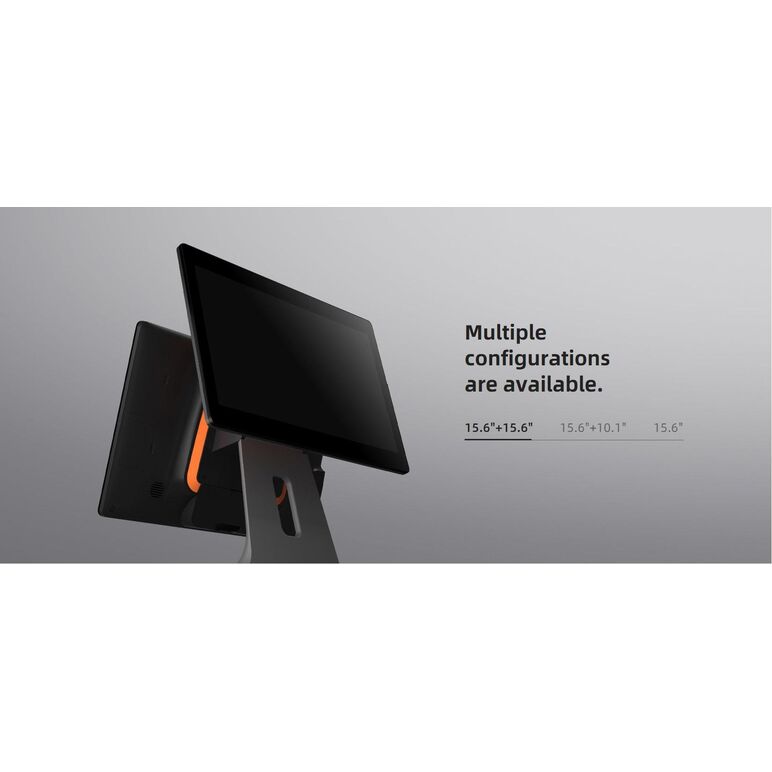 Sunmi desktop pos system l1573 t2s lite en (15.6" + 15.6", 4gb + 64gb, wifi, eu adapter),  Terminale POS Dekstop | electropc.ro