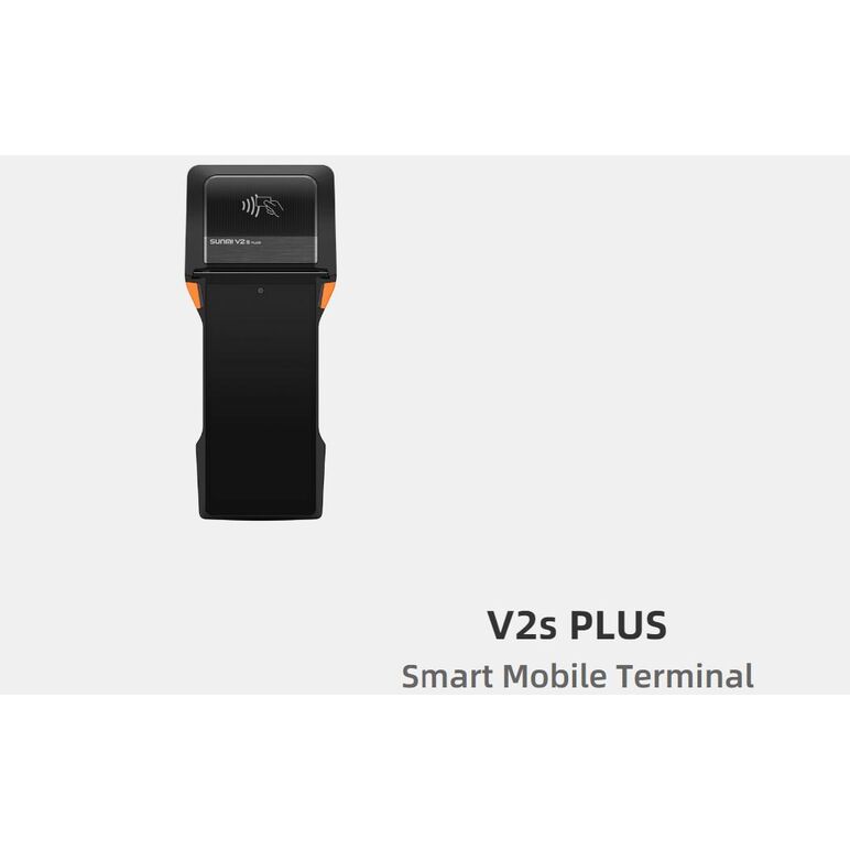 Sunmi mobile t5f01 v2s plus - wireless data pos system, v2s plus android 11, 3gb + 32gb, 13mp rear + 2mp front cameras, 4g, 80mm label printer, 2d scanner, nfc, non-gms,  Terminale mobile | electropc.ro