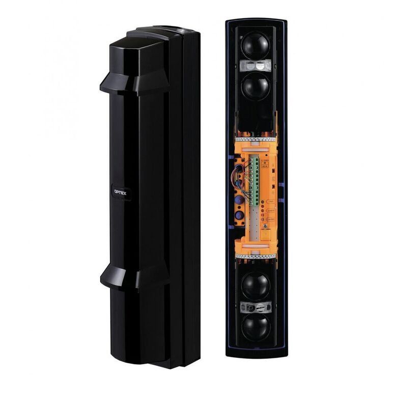 Bariera de protectie perimetrala optex sl-350qdp(c); smart line quad beam, 4 canale, distanta de detectie 100m - professional,  Detectori | electropc.ro