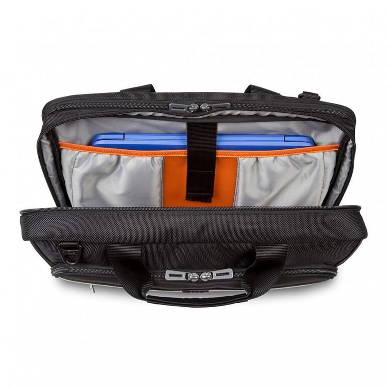 Geanta laptop targus citysmart, pentru laptopuri de 15.6" sau mai mici, material poliester, dimensiuni: 41 x 9 x 37 cm, dimensiune compartiment laptop: 38.7 x 2.5 x 26.5 cm, greutate 0.83 kg, negru,  Genti laptop | electropc.ro