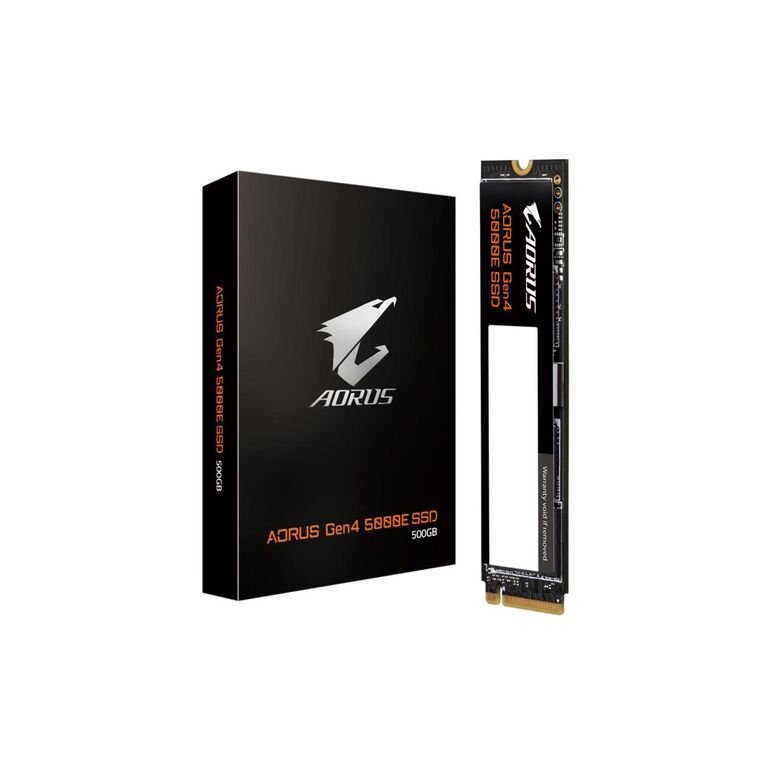 Gigabyte ssd aorus gen4 500gb, m.2, 3d tlc nand flash, viteza citire: 5,000 mb/s, viteza scriere: 3,800 mb/s, dimensiuni; 80 x 22 x 2.3 mm,,  SSD-uri Interne | electropc.ro