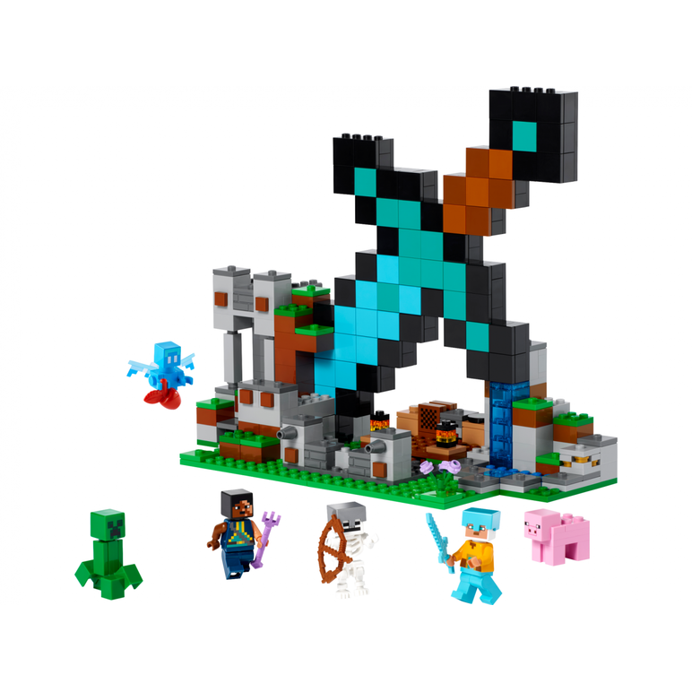 Minecraft, avanpostul sabiei, lego 21244,  Seturi de constructie | electropc.ro