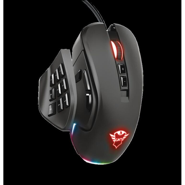 Mouse trust gxt 970, gaming mouse, negru,  Mouse | electropc.ro