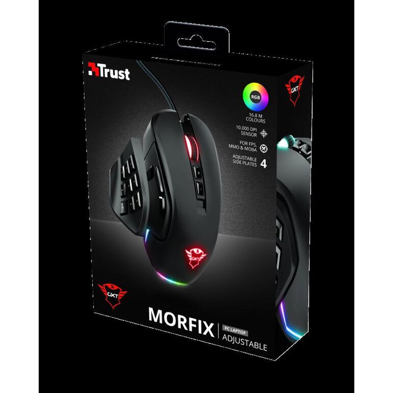 Mouse trust gxt 970, gaming mouse, negru,  Mouse | electropc.ro