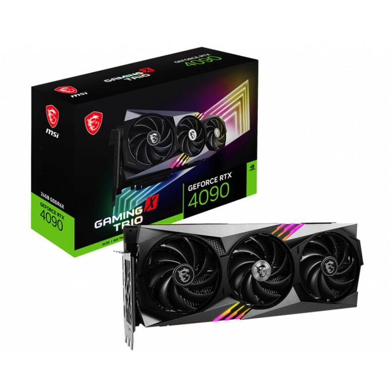 Placa video msi geforce rtx 4090 gaming x trio 24gb gddr6x 384-bit dlss 3.0,  Placi video | electropc.ro