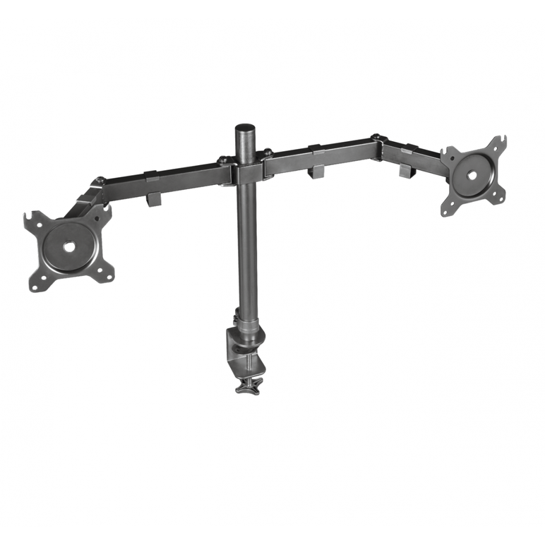 Suport monitor trust gxt 1120 mara dual monitor arm, montare birou, 510 x 860 x 115mm, vesa, 2.6 kg, negru,  Suporturi TV & Monitor | electropc.ro