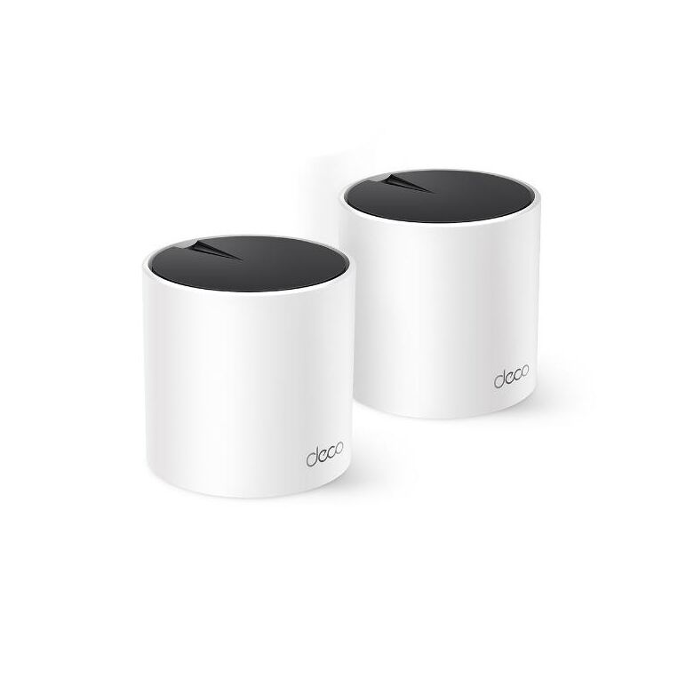 Tp-link ax3000 whole home mesh wi-fi 6 system, deco x55(2-pack);  standarde wireless: ieee 802.11ax/ac/n/a 5 ghz, ieee 802.11ax/n/b/g 2.4 ghz, interfata: 3 lan/wan gigabit ethernet ports, 2 x antene interne per unitate, 2402 mbps (5 ghz), 574 mbps (2.4 gh,  Routere Wireless | electropc.ro