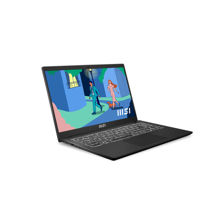 Laptop msi 15.6'' modern 15 b12mo, fhd, procesor intel® core™ i7-1255u (12m cache, up to 4.70 ghz), 8gb ddr4, 512gb ssd, intel iris xe, free dos, classic black,  Laptopuri | electropc.ro