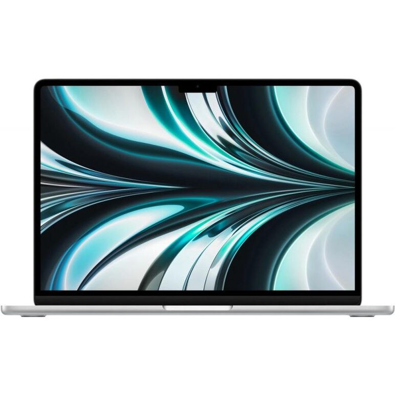 Macbook air 13.6" retina/ apple m2 (cpu 8-core, gpu 8-core, neural engine 16-core)/8gb/256gb - silver - us kb (us power supply with included us-to-eu adapter),  Laptopuri | electropc.ro