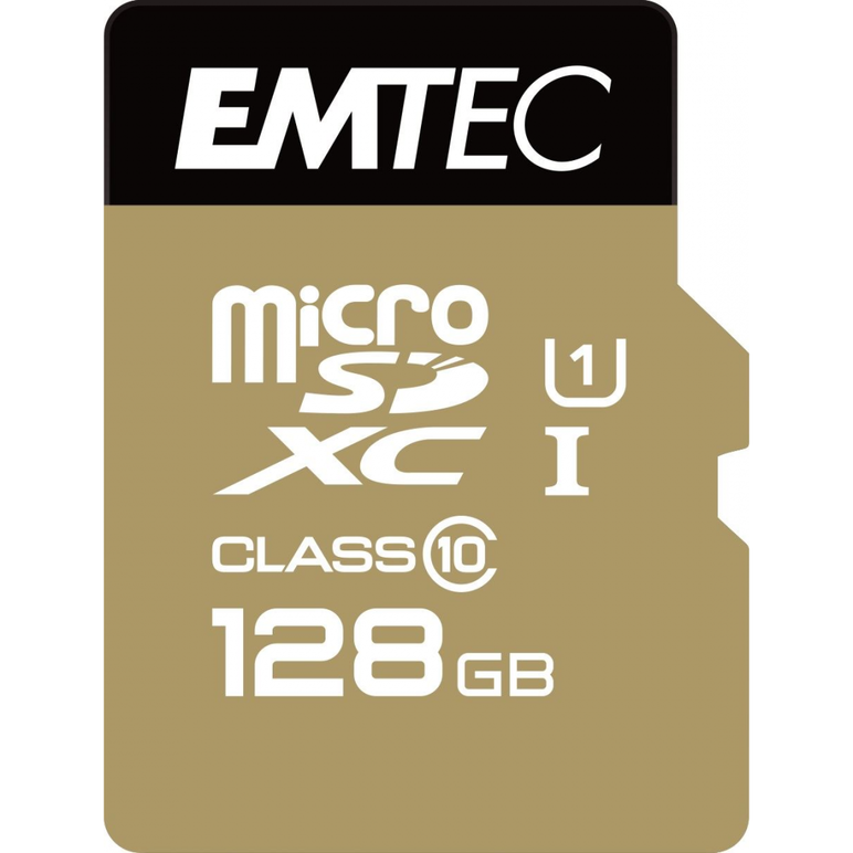 Micro card sdhc emtec, 128gb, class 10 uhs-i,  Carduri memorie | electropc.ro