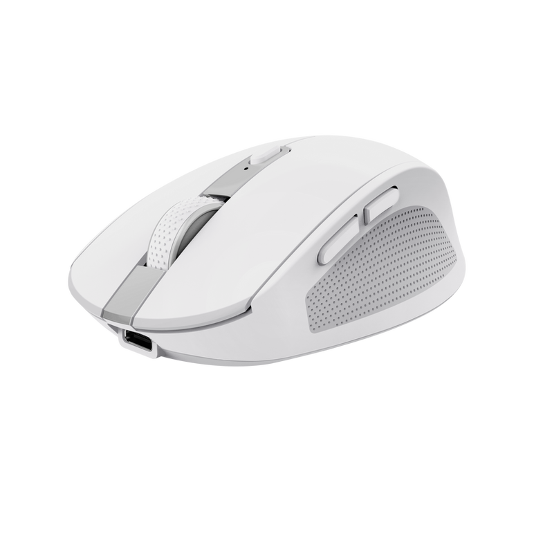 Mouse trust ozaa compact, rezolutie maxima 3200 dpi, interfata usb-a, usb-c, alb,  Mouse | electropc.ro