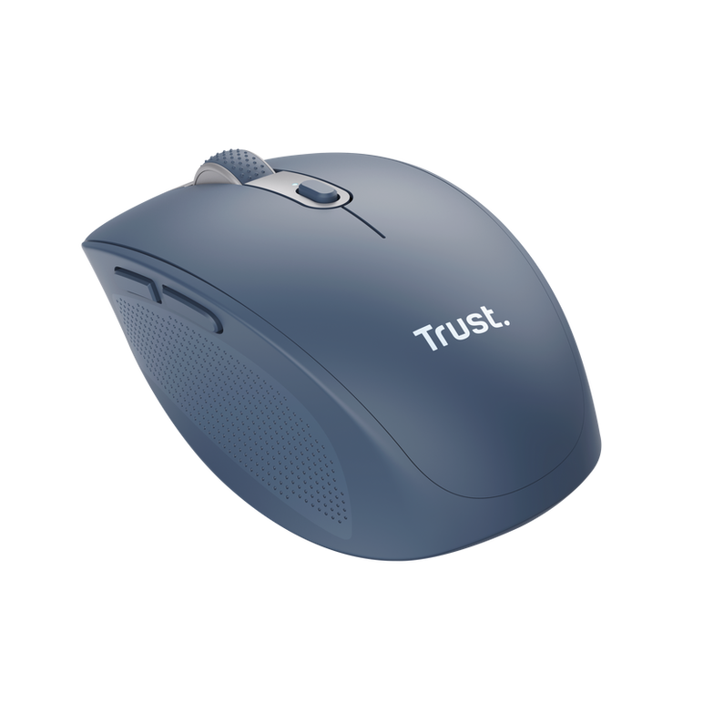 Mouse trust ozaa compact, rezolutie maxima 3200 dpi, interfata usb-a, usb-c, albastru,  Mouse | electropc.ro